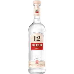 12 Ouzo Ouzo 12 70 cl, 38% ABV Greek aniseed Liqueur 12 Ouzo Ouzo 12 70 cl, 38% ABV Greek aniseed Liqueur