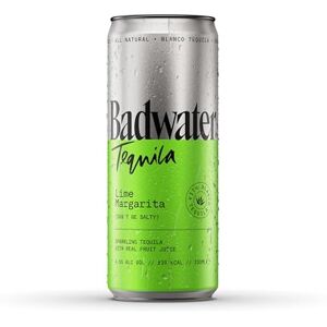BADWATER Tequila Lime Margarita Ready to Drink Cans, 12x 330ml, 4.5% ABV BADWATER Tequila Lime Margarita Ready to Drink Cans, 12x 330ml, 4.5% ABV