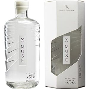 X Muse Vodka 70cl with Gift Box (Tenth Muse) Scottish Barley Vodka Distilled and Bottled in Scotland 40% Alcohol By Volume ( Vodka with Gift Box) X Muse Vodka 70cl with Gift Box (Tenth Muse) Scottish Barley Vodka Distilled and Bottled in Scotland 40% Alcohol By Volume ( Vodka with Gift Box)