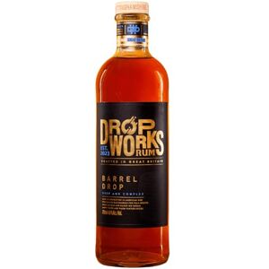 DropWorks Barrel Drop British Rum 70cl 40% ABV Barrel Matured Craft Rum No Additives or Sugar Small Batch Aged in American & Portuguese Oak Made in England DropWorks Barrel Drop British Rum 70cl 40% ABV Barrel Matured Craft Rum No Additives or Sugar Small Batch Aged in American & Portuguese Oak Made in England
