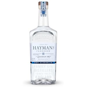 Hayman's London 0% Alcohol Free Spirit Juniper, Citrus & Spice For the Perfect Alcohol-Free G&T 70cl Hayman's London 0% Alcohol Free Spirit Juniper, Citrus & Spice For the Perfect Alcohol-Free G&T 70cl