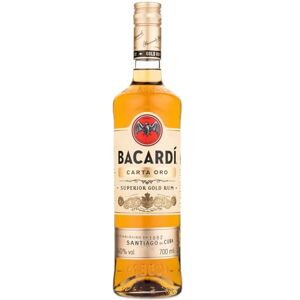 Bacardi Carta Oro Superior Gold Rum, 40% ABV, 70cl / 700ml, Iconic Caribbean Rum Perfect for Cuba Libre Cocktails Bacardi Carta Oro Superior Gold Rum, 40% ABV, 70cl / 700ml, Iconic Caribbean Rum Perfect for Cuba Libre Cocktails