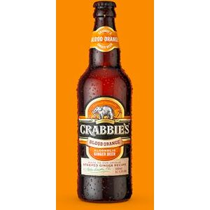 Crabbie 's Blood Orange Alcoholic Ginger Beer 12x500ml Crabbie 's Blood Orange Alcoholic Ginger Beer 12x500ml