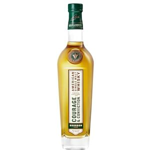 COURAGE & CONVICTION Signature Series Bourbon Cask Single Malt 700ml 46% ABV American Whisky Fully Matured in Ex Bourbon Barrels Refined Depth and Warmth COURAGE & CONVICTION Signature Series Bourbon Cask Single Malt 700ml 46% ABV American Whisky Fully Matured in Ex Bourbon Barrels Refined Depth and Warmth