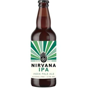 Nirvana Brewery Nirvana IPA Non Alcoholic Beers 0.5% ABV Alcohol Free Craft-Beer with Zesty Grapefruit Cascade Hops Low Calorie, Zero Alcohol Gift, Vegan, IPA Sober Gift Set 12 x 500ml Nirvana Brewery Nirvana IPA Non Alcoholic Beers 0.5% ABV Alcohol Free Craft-Beer with Zesty Grapefruit Cascade Hops Low Calorie, Zero Alcohol Gift, Vegan, IPA Sober Gift Set 12 x 500ml