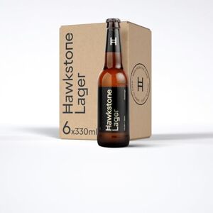 Hawkstone Premium Lager Bottle, 6 x 330ml Hawkstone Premium Lager Bottle, 6 x 330ml