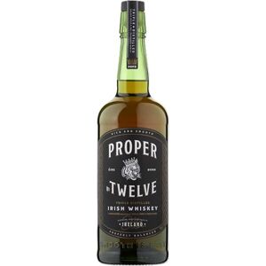 Proper 12 Proper No Twelve (12) Irish Whiskey 70 cl Smooth and Triple distilled Proper 12 Proper No Twelve (12) Irish Whiskey 70 cl Smooth and Triple distilled