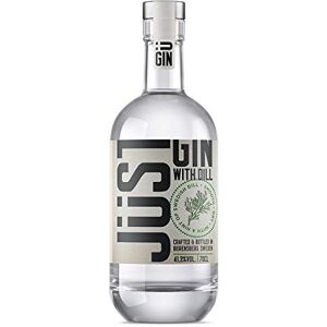 JÜST Gin With Dill 70 cl, 41.3% ABV 5 Hand Selected Botanicals A Delicious and Distinctive Taste of Sweden Distilled in Sweden JÜST Gin With Dill 70 cl, 41.3% ABV 5 Hand Selected Botanicals A Delicious and Distinctive Taste of Sweden Distilled in Sweden