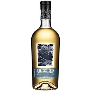 The Six Isles Voyager Blended Scotch Whisky with Gift Box 70cl 46% ABV Blend of Exceptional Single Malts from Islay, Skye, Orkney, Mull, Arran and Jura The Six Isles Voyager Blended Scotch Whisky with Gift Box 70cl 46% ABV Blend of Exceptional Single Malts from Islay, Skye, Orkney, Mull, Arran and Jura