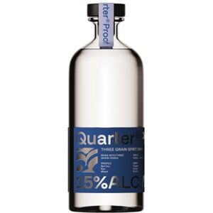 Quarter Proof Vodka Light Three Grain Spirit 15% Vol 70cl, Low Calorie Mid Strength Vegan Vodka, Sugar Free Spirit Distilled in the UK Quarter Proof Vodka Light Three Grain Spirit 15% Vol 70cl, Low Calorie Mid Strength Vegan Vodka, Sugar Free Spirit Distilled in the UK