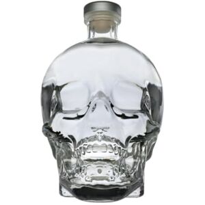 Crystal Head Original Vodka 1.75 L, 40% ABV – Made from Canadian Corn Award-Winning Premium Vodka, Clear Skull Shaped Glass Bottle Crystal Head Original Vodka 1.75 L, 40% ABV – Made from Canadian Corn Award-Winning Premium Vodka, Clear Skull Shaped Glass Bottle