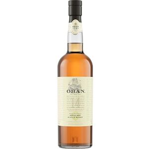 Oban 14 Years Old Single Malt Scotch Whisky 43% vol 70cl Notes of Orange Sea Salt & Mandarin Sweetness & Smoky Dryness Full Bodied Perfect for Gifting Oban 14 Years Old Single Malt Scotch Whisky 43% vol 70cl Notes of Orange Sea Salt & Mandarin Sweetness & Smoky Dryness Full Bodied Perfect for Gifting