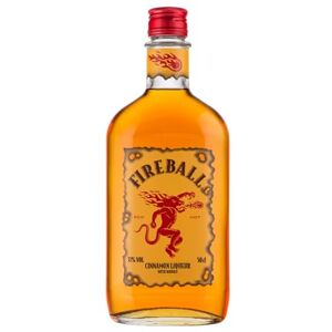FIREBALL Cinnamon Whisky Liqueur, Canadian Whisky With Real Cinnamon, 33% ABV, 50cl, America's #1 Shot Brand, Best Served Cold, Spicy Flavour, Ideal for Shots, Mixed Drinks and Cocktails FIREBALL Cinnamon Whisky Liqueur, Canadian Whisky With Real Cinnamon, 33% ABV, 50cl, America's #1 Shot Brand, Best Served Cold, Spicy Flavour, Ideal for Shots, Mixed Drinks and Cocktails