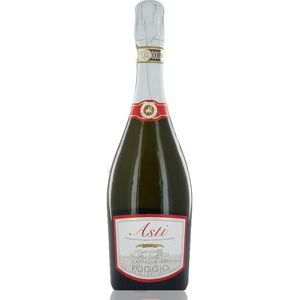 Poggio Le Coste Castello Del Poggio Asti Spumante DOCG Italian Sparkling Sweet Wine from Asti, Italy Made from 100% Moscato Bianco Grapes 75cl / 750ml, 7.0% ABV Poggio Le Coste Castello Del Poggio Asti Spumante DOCG Italian Sparkling Sweet Wine from Asti, Italy Made from 100% Moscato Bianco Grapes 75cl / 750ml, 7.0% ABV
