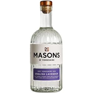 Masons Of Yorkshire Masons English Lavender Yorkshire Gin 70cl 42% ABV London Dry Distilled with Yorkshire Wolds Lavender Floral, Soft, Aromatic Award-Winning Craft Gin San Francisco Gold Medal Masons Of Yorkshire Masons English Lavender Yorkshire Gin 70cl 42% ABV London Dry Distilled with Yorkshire Wolds Lavender Floral, Soft, Aromatic Award-Winning Craft Gin San Francisco Gold Medal