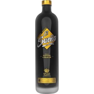 El Sueño Coffee Liqueur coffee liqueur made with Tequila Silver and blended with fresh espresso from locally sourced Mexican coffee beans, 70cl, 25% ABV El Sueño Coffee Liqueur coffee liqueur made with Tequila Silver and blended with fresh espresso from locally sourced Mexican coffee beans, 70cl, 25% ABV