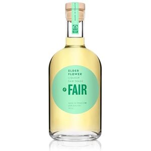 FAIR. FAIR Elderflower 20% ABV 70cl Premium Fairtrade French Liqueur Sweet Floral Spirit for Hugo Spritz & Gin Cocktails Made in Cognac, France FAIR. FAIR Elderflower 20% ABV 70cl Premium Fairtrade French Liqueur Sweet Floral Spirit for Hugo Spritz & Gin Cocktails Made in Cognac, France