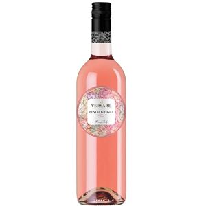 Versare Pinot Grigio Rosé Wine from Italy, Veneto Case of 6, 75cl Bottles – Light Strawberry and red-berry Notes, Crisp Dry Finish – Serve Chilled with Seafood, Salads and Grilled Chicken Versare Pinot Grigio Rosé Wine from Italy, Veneto Case of 6, 75cl Bottles – Light Strawberry and red-berry Notes, Crisp Dry Finish – Serve Chilled with Seafood, Salads and Grilled Chicken