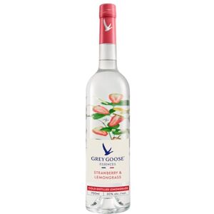Grey Goose Essences Strawberry & Lemongrass, 30% ABV, 70cl / 700ml, Natural Flavoured Vodka Spirit Drink, Made with Vodka, Infused With Real Fruits & Botanical Essences Grey Goose Essences Strawberry & Lemongrass, 30% ABV, 70cl / 700ml, Natural Flavoured Vodka Spirit Drink, Made with Vodka, Infused With Real Fruits & Botanical Essences