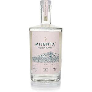 MIJENTA Tequila Blanco, 70cl 40% ABV 100% Agave Blanco Tequila Sustainably Sourced Product and Packaging MIJENTA Tequila Blanco, 70cl 40% ABV 100% Agave Blanco Tequila Sustainably Sourced Product and Packaging