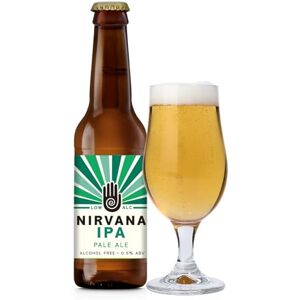 Nirvana Brewery Nirvana IPA Non Alcoholic Beers 0.5% ABV Alcohol Free Craft Beer with Zesty Grapefruit Cascade Hops Low Calorie, Zero Alcohol Gift, Vegan, IPA Craft-Beer Gift Set 12 x 330ml Nirvana Brewery Nirvana IPA Non Alcoholic Beers 0.5% ABV Alcohol Free Craft Beer with Zesty Grapefruit Cascade Hops Low Calorie, Zero Alcohol Gift, Vegan, IPA Craft-Beer Gift Set 12 x 330ml