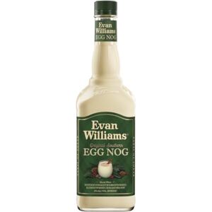 Evan Williams Original Southern Egg Nog Made with Kentucky Straight Bourbon Whiskey 70cl 15% ABV Evan Williams Original Southern Egg Nog Made with Kentucky Straight Bourbon Whiskey 70cl 15% ABV