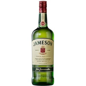 Jameson Original Triple Distilled Blended Irish Whiskey 40% ABV 1L Irish Whiskey with Spicy Wood and Sweet Notes Blended Irish Whiskey with Signature Smoothness Triple Distilled in Ireland Jameson Original Triple Distilled Blended Irish Whiskey 40% ABV 1L Irish Whiskey with Spicy Wood and Sweet Notes Blended Irish Whiskey with Signature Smoothness Triple Distilled in Ireland