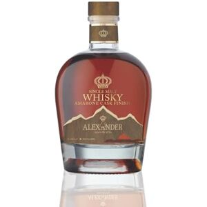 Bottega Alexander Single Malt Whisky Amarone Cask Finish 46% The Italian Whisky 700ml Bottega Alexander Single Malt Whisky Amarone Cask Finish 46% The Italian Whisky 700ml