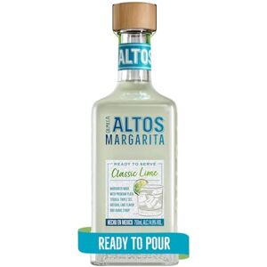 Olmeca Altos Tequila Ready to Serve Lime Margarita 75cl, 14.9% ABV, Bar-Quality Pre-Mixed Margarita Cocktail, Ready To Drink, Lime and Subtle Sweetness, Made from Award Winning Tequila Olmeca Altos Tequila Ready to Serve Lime Margarita 75cl, 14.9% ABV, Bar-Quality Pre-Mixed Margarita Cocktail, Ready To Drink, Lime and Subtle Sweetness, Made from Award Winning Tequila