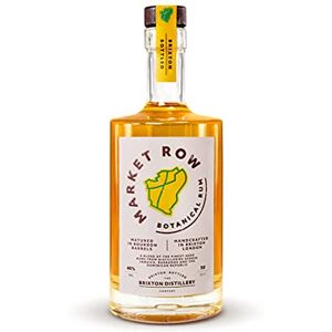 Market Row Rum Market Row Botanical Rum 40% 50cl Award-winning golden rum hand crafted in London by the Brixton Distillery Co Market Row Rum Market Row Botanical Rum 40% 50cl Award-winning golden rum hand crafted in London by the Brixton Distillery Co