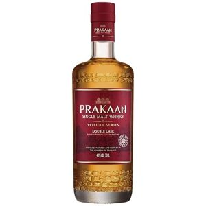Prakaan Double Cask Single Malt Thai Whisky, 70cl, 43% ABV, Tribura Series, Aged in American Oak Ex-bourbon and Spanish Oak Ex-sherry Casks, Full Bodied and Smooth Prakaan Double Cask Single Malt Thai Whisky, 70cl, 43% ABV, Tribura Series, Aged in American Oak Ex-bourbon and Spanish Oak Ex-sherry Casks, Full Bodied and Smooth