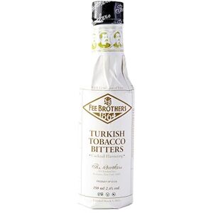 Fee Brothers Turkish Tobacco Bitters 2.4% ABV 15cl Premium Cocktail Bitters Smoky, Rich Flavour Perfect for Elevating Cocktails and Craft Drinks Fee Brothers Turkish Tobacco Bitters 2.4% ABV 15cl Premium Cocktail Bitters Smoky, Rich Flavour Perfect for Elevating Cocktails and Craft Drinks