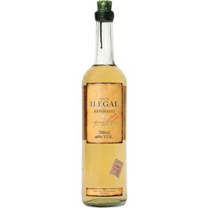 Ilegal Reposado Mezcal, Double-Distilled Spirit Made With 100% Espadin Agave and Aged in Ex-Bourbon Barrels, 40% ABV, 70cl / 700ml Ilegal Reposado Mezcal, Double-Distilled Spirit Made With 100% Espadin Agave and Aged in Ex-Bourbon Barrels, 40% ABV, 70cl / 700ml
