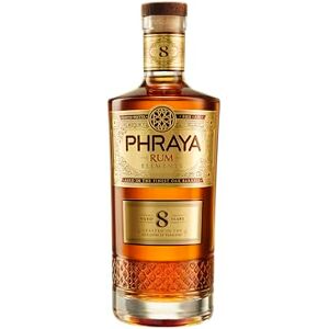 PHRAYA Rum Elements 8 Year Old, 40% vol, 70 cl, Small Batch Premium Gold Rum, Aged in American Oak Ex-bourbon Barrels, Crafted In Central West Region of The Kingdom of Thailand PHRAYA Rum Elements 8 Year Old, 40% vol, 70 cl, Small Batch Premium Gold Rum, Aged in American Oak Ex-bourbon Barrels, Crafted In Central West Region of The Kingdom of Thailand