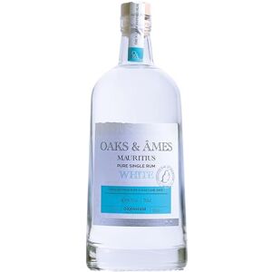 Oaks & Âmes White Rum 70 cl – Fresh Agricole-Style from Mauritian Sugar Cane – Burnt Sugar, Tropical Fruit & Herbal Brightness – 43% ABV Oaks & Âmes White Rum 70 cl – Fresh Agricole-Style from Mauritian Sugar Cane – Burnt Sugar, Tropical Fruit & Herbal Brightness – 43% ABV