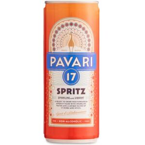Pavari 17 Spritz Refreshing Non-Alcoholic Mediterranean Spritz Ready to Serve Cocktail, 12 x 250ml (12 pack) Pavari 17 Spritz Refreshing Non-Alcoholic Mediterranean Spritz Ready to Serve Cocktail, 12 x 250ml (12 pack)