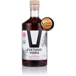 Virtuous Vodka Raspberry 70cl 40% ABV Raspberry Vodka, a Handcrafted, Raspberry flavoured vodka, made from Rye and fresh organic Raspberries in Sweden using the finest ingredients Virtuous Vodka Raspberry 70cl 40% ABV Raspberry Vodka, a Handcrafted, Raspberry flavoured vodka, made from Rye and fresh organic Raspberries in Sweden using the finest ingredients