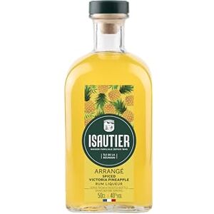Isautier Victoria Pineapple & Spices Infused Rum Premium Arrangé Rum Ananas Victoria Traditional Spirit from Reunion Island 40% ABV (1 x 50cl) Isautier Victoria Pineapple & Spices Infused Rum Premium Arrangé Rum Ananas Victoria Traditional Spirit from Reunion Island 40% ABV (1 x 50cl)