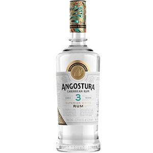ANGOSTURA 3-Year-Old Superior White Premium Caribbean Rum 37.5% ABV 70cl Aged 3 year Notes of tropical fruit, vanilla & toasted coconut Clean, smooth finish designed for cocktails ANGOSTURA 3-Year-Old Superior White Premium Caribbean Rum 37.5% ABV 70cl Aged 3 year Notes of tropical fruit, vanilla & toasted coconut Clean, smooth finish designed for cocktails