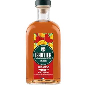 Isautier Caramelised Mango Infused Rum Premium Arrangé Rum Mango Caramel Traditional Spirit from Reunion Island 37% ABV (1 x 50cl) Isautier Caramelised Mango Infused Rum Premium Arrangé Rum Mango Caramel Traditional Spirit from Reunion Island 37% ABV (1 x 50cl)
