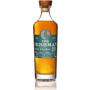 The Irishman Single Malt Irish Whiskey Triple Distilled from 100% Barley & Oak Cask Aged 40% Alcohol Volume 70cl (0.7 Litre) Bottle The Irishman Single Malt Irish Whiskey Triple Distilled from 100% Barley & Oak Cask Aged 40% Alcohol Volume 70cl (0.7 Litre) Bottle