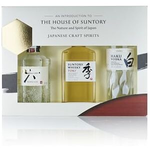 Suntory House of Trilogy Whisky, Gin, Vodka Gift Pack 3 x 20cl Suntory House of Trilogy Whisky, Gin, Vodka Gift Pack 3 x 20cl
