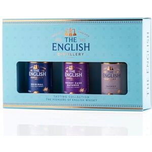 The English Gift Pack: 3x5cl Miniature Set Single Malt Whisky, 44% vol The English Gift Pack: 3x5cl Miniature Set Single Malt Whisky, 44% vol