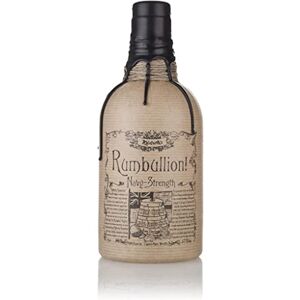 Bathtub Gin Rumbullion! Navy-Strength, 70cl 57% ABV Spiced Rum with Cinnamon, Orange and Sweet Vanilla Notes Hand-Crafted Caribbean Rum Blended and Bottled in the UK Bathtub Gin Rumbullion! Navy-Strength, 70cl 57% ABV Spiced Rum with Cinnamon, Orange and Sweet Vanilla Notes Hand-Crafted Caribbean Rum Blended and Bottled in the UK