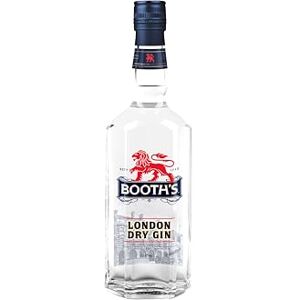 Booth's London Dry Gin, 70cl, 40% ABV, Traditional Distillation Method, with the Finest Botanicals, Juniper, Coriander, Angelica and Cassia, Ideal for Premium Gin Tonics, Gift Idea Booth's London Dry Gin, 70cl, 40% ABV, Traditional Distillation Method, with the Finest Botanicals, Juniper, Coriander, Angelica and Cassia, Ideal for Premium Gin Tonics, Gift Idea