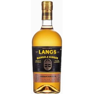 Langs Rum Mango & Ginger Flavoured 70cl 37.5% ABV Award-Winning Pot and Column Distilled Jamaican Rum Infused with Natural Fruit Flavours Perfect Base for Cocktails Langs Rum Mango & Ginger Flavoured 70cl 37.5% ABV Award-Winning Pot and Column Distilled Jamaican Rum Infused with Natural Fruit Flavours Perfect Base for Cocktails