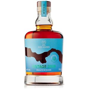 Ron Dos Mares Vintage 2008 16 Year Old Panama Rum Tropical Aged in Ex-Bourbon Casks Limited Edition Age-Certified 44.7% ABV 70cl Ron Dos Mares Vintage 2008 16 Year Old Panama Rum Tropical Aged in Ex-Bourbon Casks Limited Edition Age-Certified 44.7% ABV 70cl