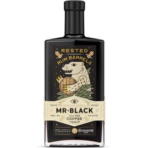 Mr Black Rum Barrel Coffee Liqueur, 70cl Limited Edition Rested in Rum Barrels 25% Mr Black Rum Barrel Coffee Liqueur, 70cl Limited Edition Rested in Rum Barrels 25%