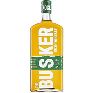 The Busker Blend Triple Cask Triple Smooth Irish Whiskey 70cl 40% vol Rich Body with Tropical Fruits and Vanilla Gluten Free Made at Royal Oak Distillery Enjoy Neat or in Mixed Drinks The Busker Blend Triple Cask Triple Smooth Irish Whiskey 70cl 40% vol Rich Body with Tropical Fruits and Vanilla Gluten Free Made at Royal Oak Distillery Enjoy Neat or in Mixed Drinks