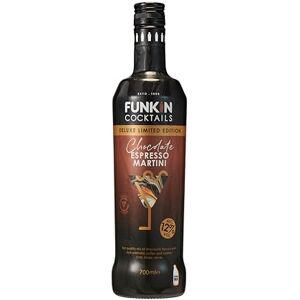 Funkin Cocktails Ready to Drink Chocolate Espresso Martini Bottle Just Chill & Serve Deluxe Limited Edition Pre-Mixed & Ready to Drink Cocktails, Great-Tasting Bar-Quality Mix 12% ABV 700ml Funkin Cocktails Ready to Drink Chocolate Espresso Martini Bottle Just Chill & Serve Deluxe Limited Edition Pre-Mixed & Ready to Drink Cocktails, Great-Tasting Bar-Quality Mix 12% ABV 700ml
